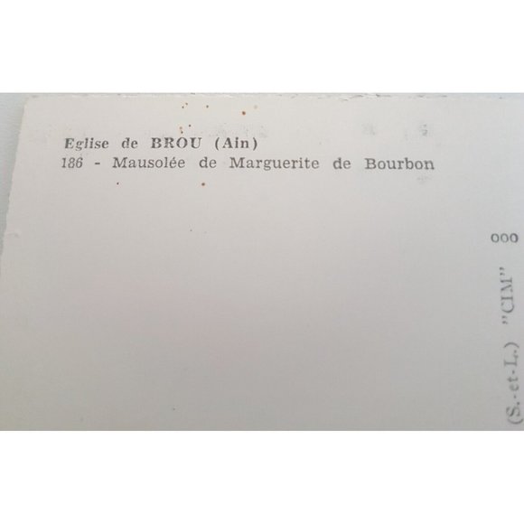 French Monuments Art Vintage 21 Postcards Black & White Photographie Veritable - Picture 14 of 15